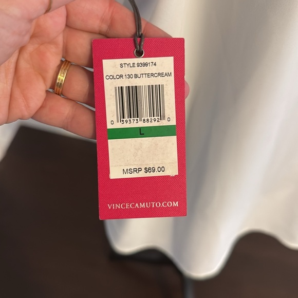 NWT Vince Camuto Blouse - Size L - Picture 5 of 6